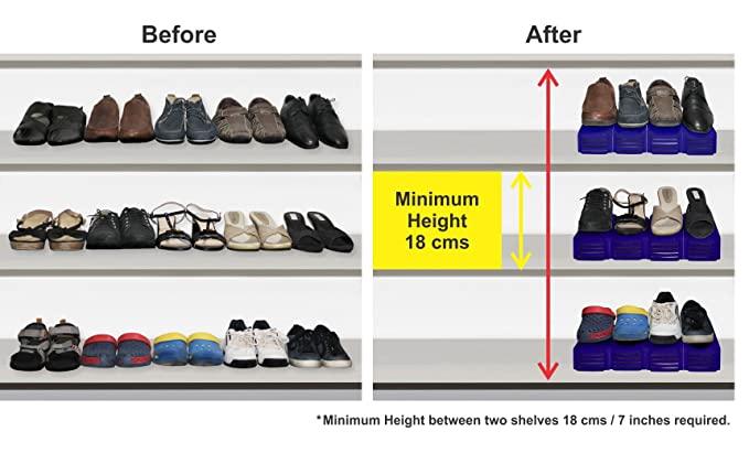 Shoe Rack-Space Savers Shoe Rack  ( 6 Pcs)