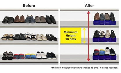 Shoe Rack-Space Savers Shoe Rack  ( 6 Pcs)